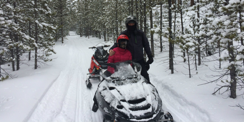 snowmobiling in Colorado